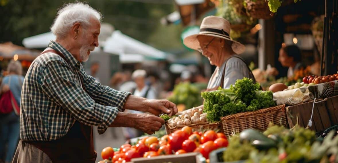 Vegetable market